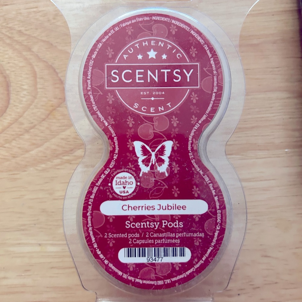 Scentsy Cherries Jubilee Scent Pods - Rich Red